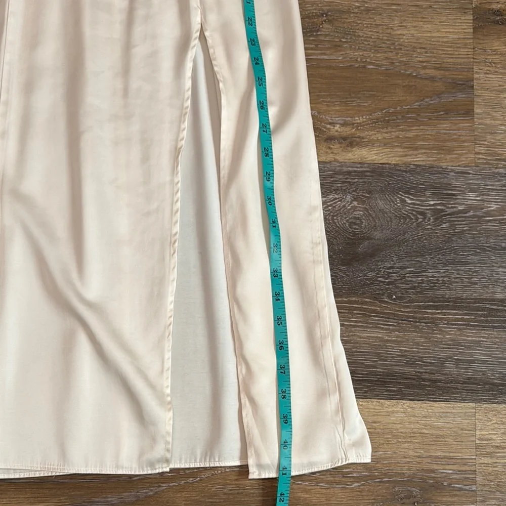 Abercrombie & Fitch Off White Spaghetti Strap Dress - Picture 4 of 9
